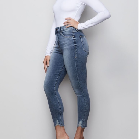 Good American Denim - Good American Good Waist Crop Jeans